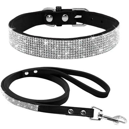 Adjustable Leather Pet Collar 