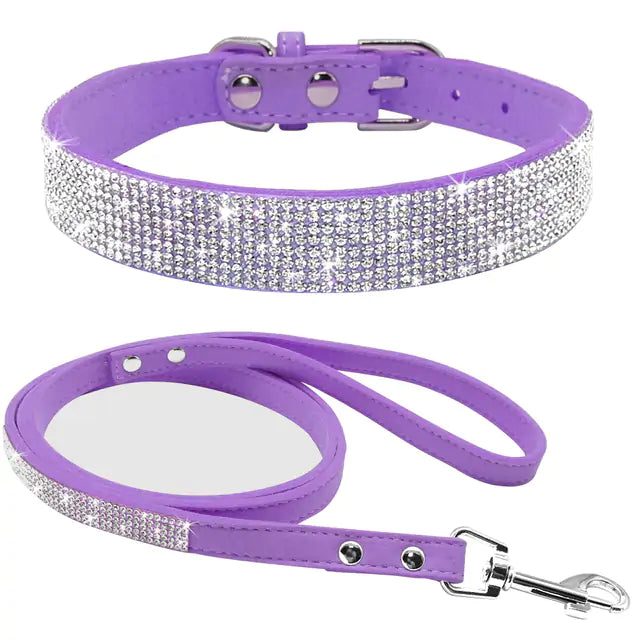 Adjustable Leather Pet Collar 