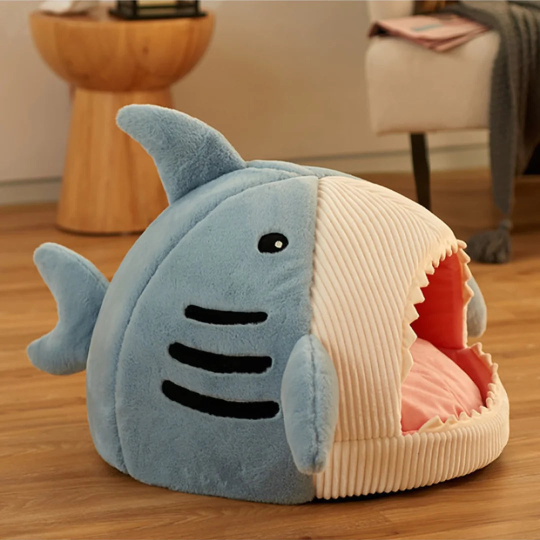 Big Mouth Shark Pet Bed House