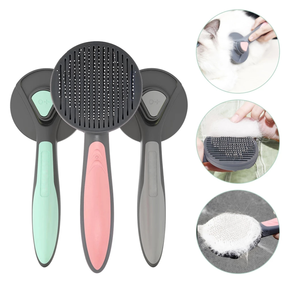 Auto-Cleaning Comb