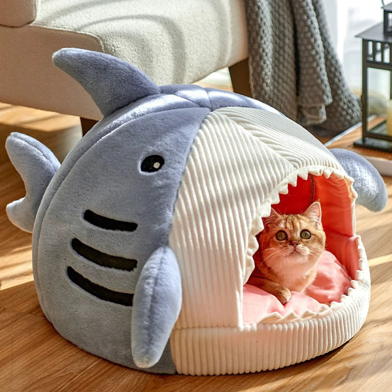 Big Mouth Shark Pet Bed House