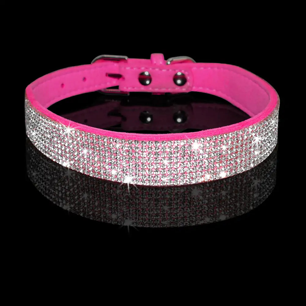 Adjustable Leather Pet Collar 